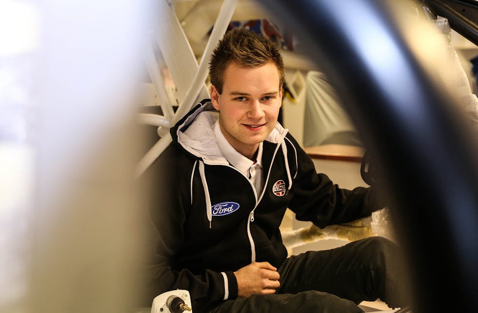 Daniel Holten (22) får sjansen i rallycross av høg klasse. Foto: Holten Media