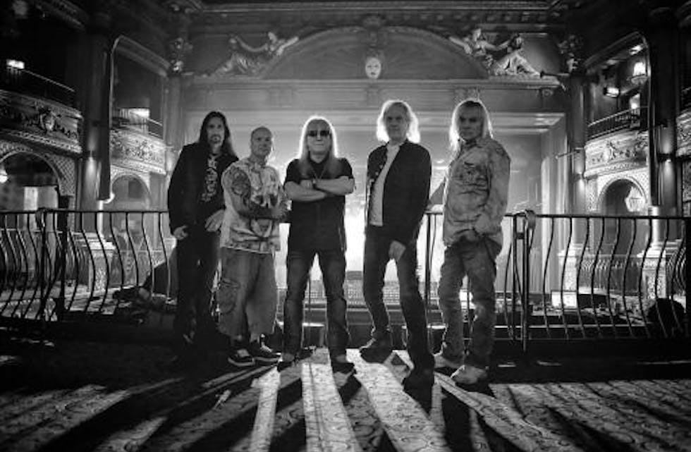 Uriah Heep er eitt av banda som kjem til årets Bluesfestival i Skånevik. Pressefoto