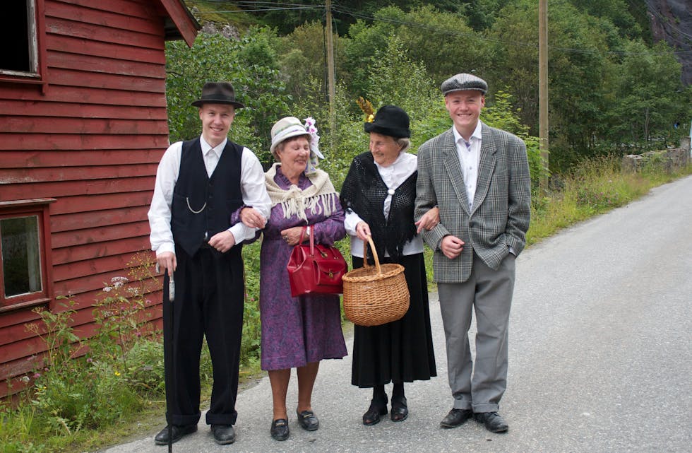 Brørne Eirik og Tøres Rullestad fann sine perfekte makar i Ragna Fjæra og Aslaug Gutubø under fjorårets marknad.
Foto: Ida Eline Skålnes