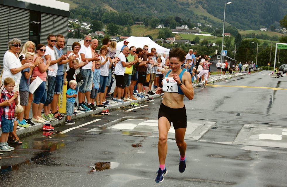 Maryna Novik gjorde to gode konkurransar under NM i friidrett.
Arkivfoto: Arne Frøkedal