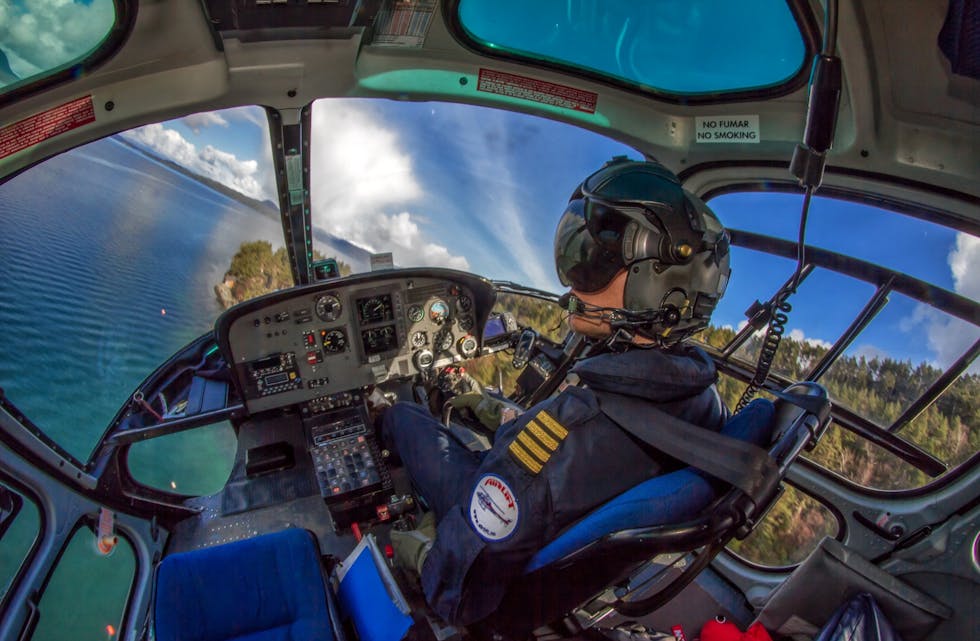 Tom Andreas Østrem frå Etne gjer seg bemerka verda rundt som helikopter-fotograf.
FOTO: TOM ANDREAS ØSTREM/THATHELICOPTERGUY
