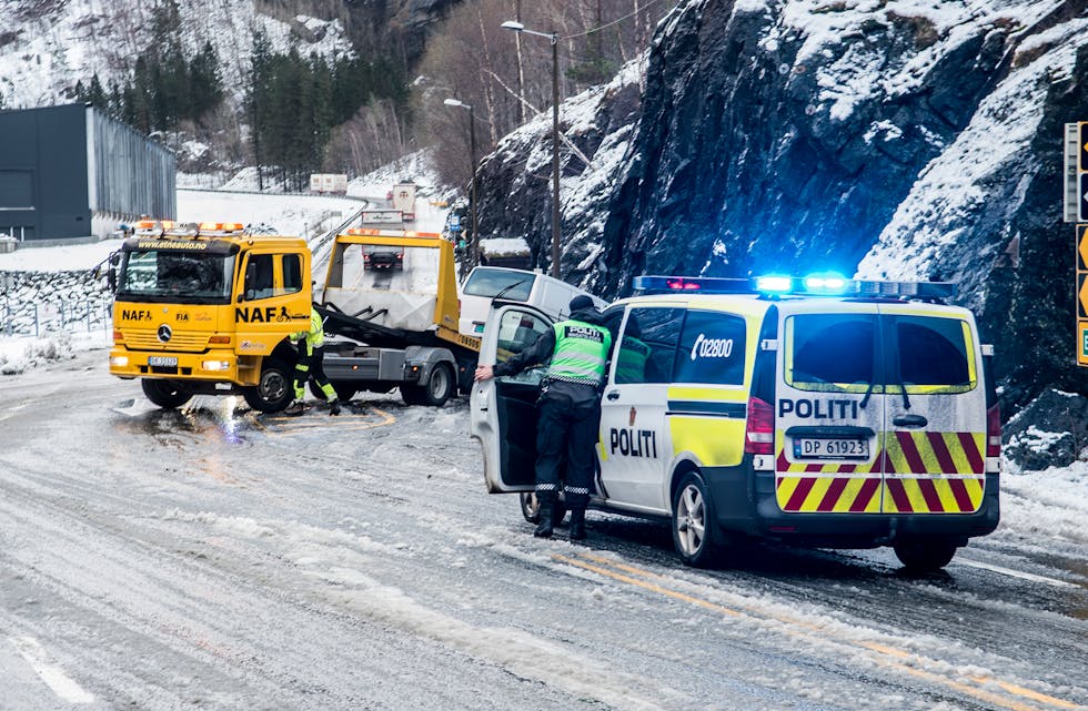 Statens vegvesen håpar talet på ulykker i Fjæra vil gå ned etter at det er sett i verk nye tiltak på staden.
ARKIVFOTO: TORSTEIN NYMOEN