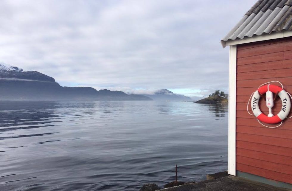Idyll ved Imslandssjøen.
Foto: Bente Ramsfjell