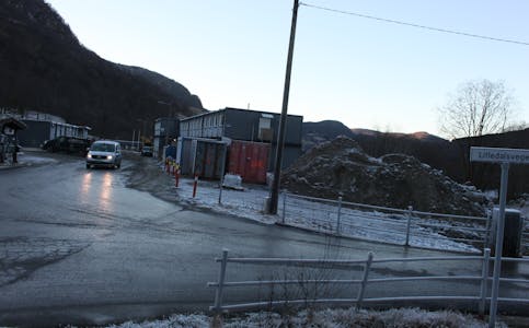 Foto: Arne Frøkedal
Brakkeriggar. I LItledalen skal anleggsarbeidarane både overnatta og få mat.