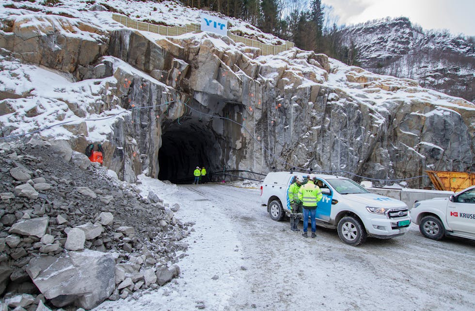 Elektrisitetsnæringa tener gode pengar. Bildet er frå bygginga av SKL sin nye Løkjelsvatn kraftstasjon.
ARKIVFOTO: TORSTEIN TYSVÆR NYMOEN