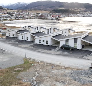 Roafeltet i Ølen er blant suksessane til Vindafjord Tomteselskap i samarbeid med Omega Hus AS og Berge Sag Gruppen. Her frå ein tidleg fase i utbygginga. Arkivfoto