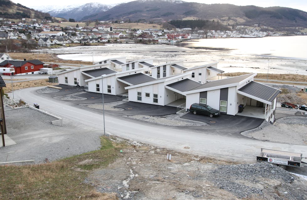 Roafeltet i Ølen er blant suksessane til Vindafjord Tomteselskap i samarbeid med Omega Hus AS og Berge Sag Gruppen. Her frå ein tidleg fase i utbygginga. Arkivfoto