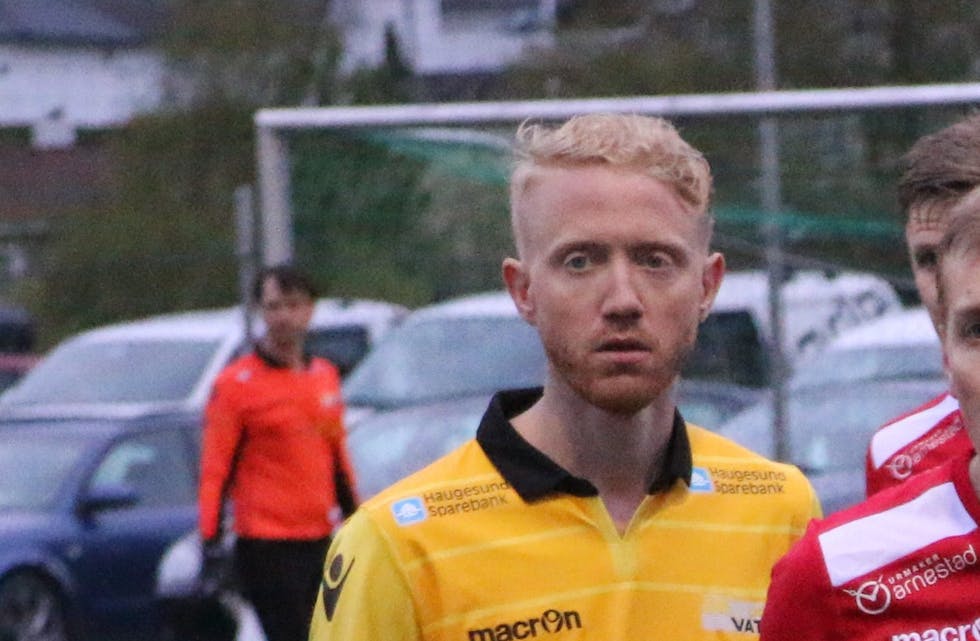 Morten Frøland skåra to mål for Vats 94 i eit intenst oppgjer. Arkivfoto: Magne Skålnes