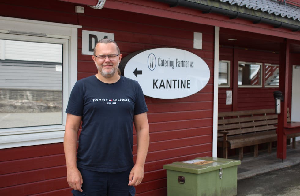 Egil Viker Jørgensen er dagleg leiar i Catering Partner.

Foto: Øystein Silde Frønsdal