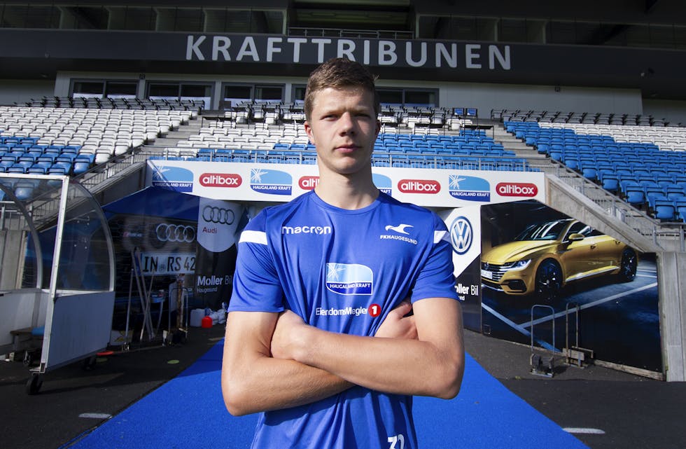 Frank Stople, keeper i FK Haugesund. FOTO: TORSTEIN TYSVÆR NYMOEN