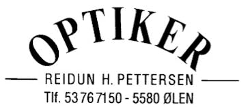 Optiker Reidun H. Pettersen logo