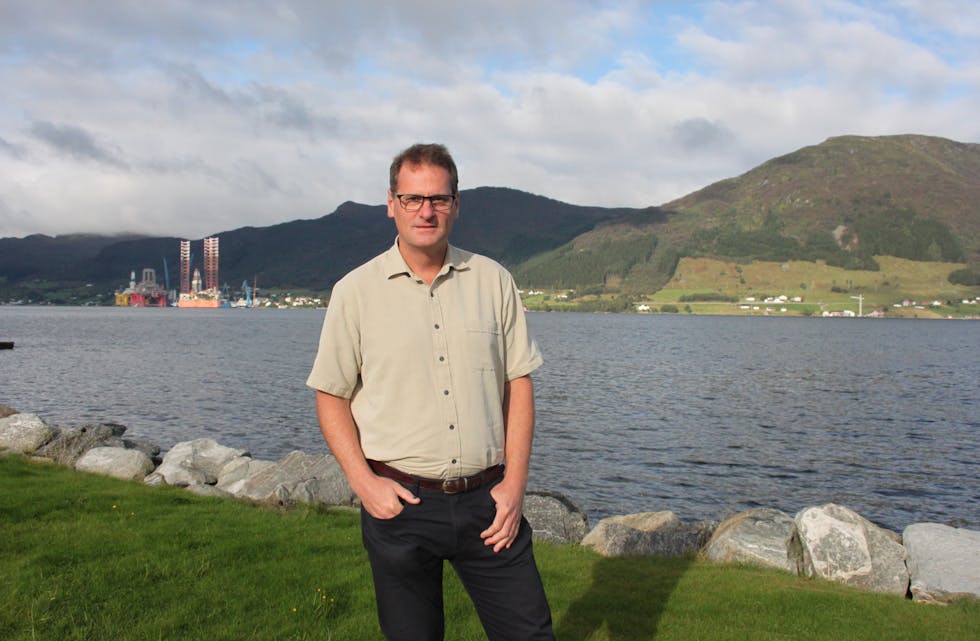 Ølensbu Andrew Greenwood uttrykker bekymring over kvaliteten på det faglege arbeidet som er gjort frå statleg hald, vedrørande kor høvelege Vindafjord-fjella er for vindmøller.
Foto: Øystein Birkenes