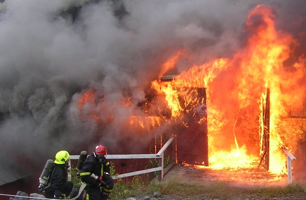 Dersom det ikkje kjem fleire dødelege husdyrbrannar i 2019 vil det berre ha vore éin brann som har teke dyreliv i norsk landbruk i år.
Pressefoto