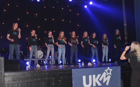 Vindafjord Soul Children deltok på UKM i fjor, då mønstringa gjekk digitalt.
Arkivfoto: Grannar