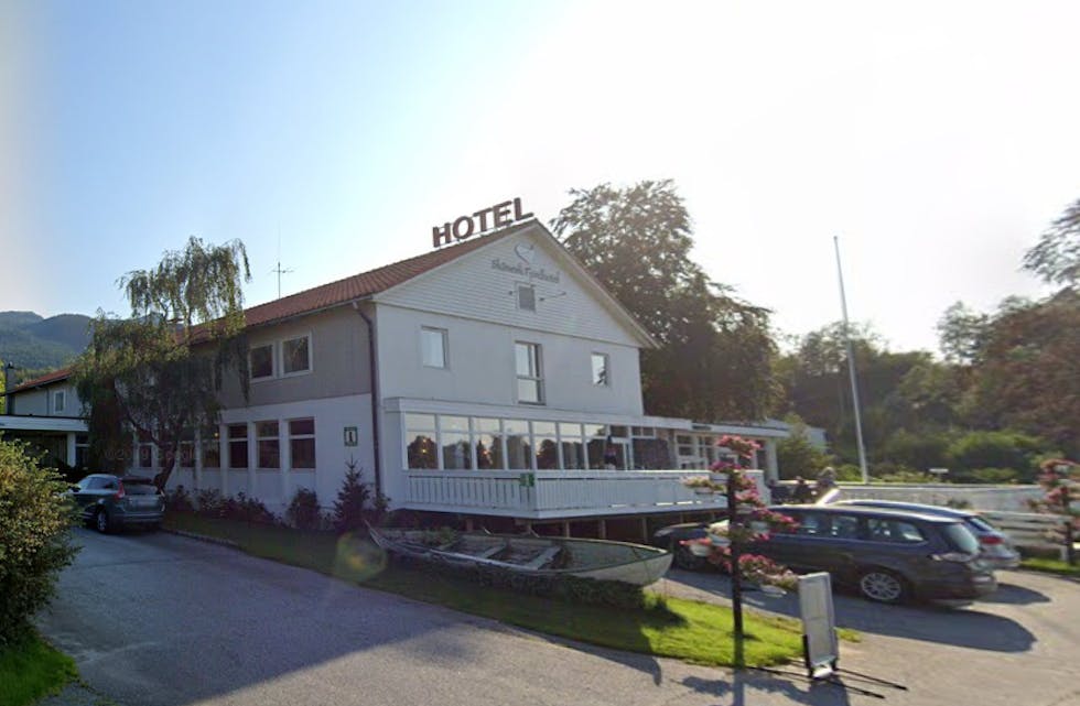 Skånevik Fjordhotell.
Foto: Google Maps