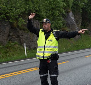Kjetil Nesbu har eit godt råd til dei som ikkje vil bli stansa av UP.  — Følg trafikkreglane, seier han.