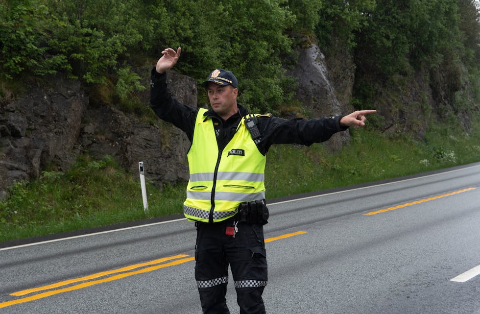 Kjetil Nesbu har eit godt råd til dei som ikkje vil bli stansa av UP.  — Følg trafikkreglane, seier han.