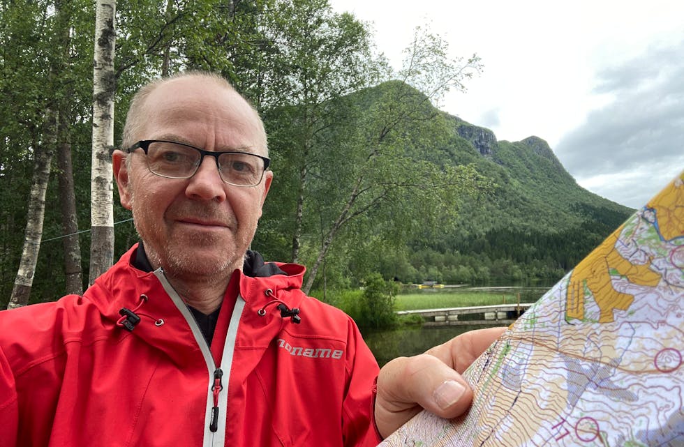 O-entusiast Sindre Langås meiner det du kartverket er ei velsigning for orienteringssporten og anna bruk.
Foto: Privat