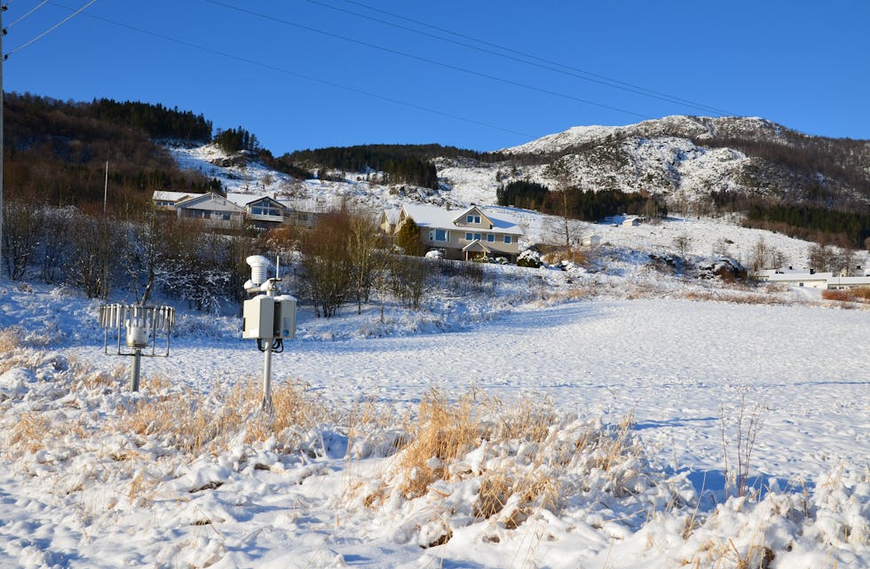 Framleis sprengkulde i Grannar-distriktet. Målestasjonen på Kårhus i Vats har onsdag 10. februar registrert ny rekord for minimumstemperatur.
Foto: Anne-Britt Grindheim
