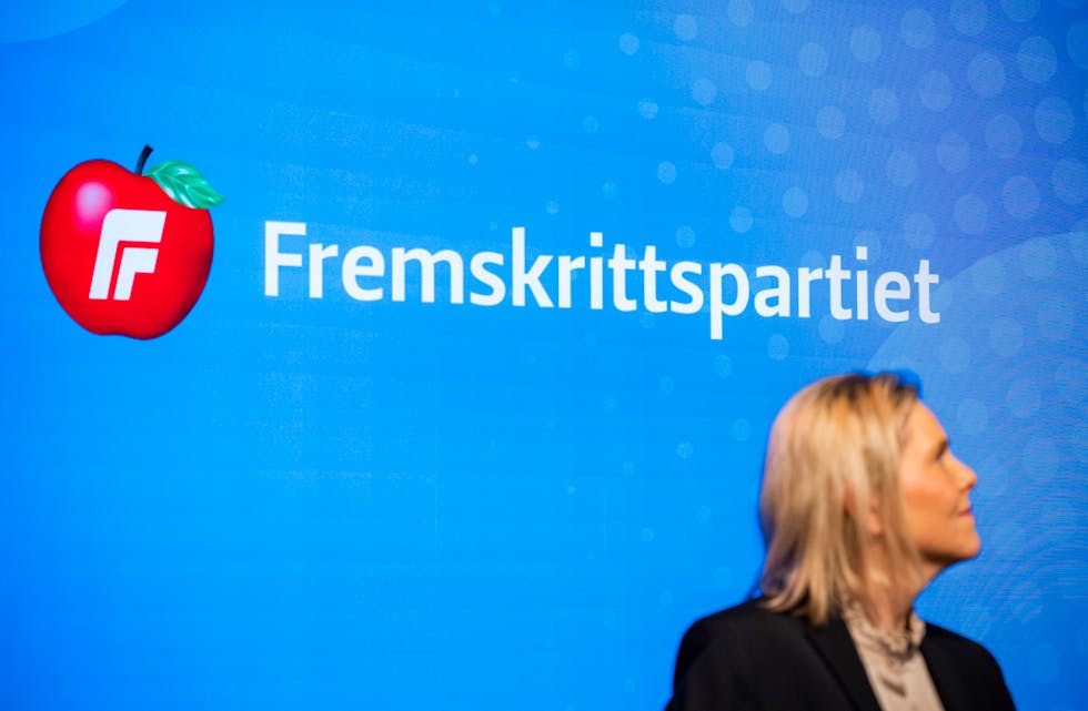 På landsmøtet i helga kan Frp vedta nye vedtekter som inneber at medlemmer som ikkje følgjer reglane, blir kasta rett ut. Foto: Håkon Mosvold Larsen / NTB / NPK