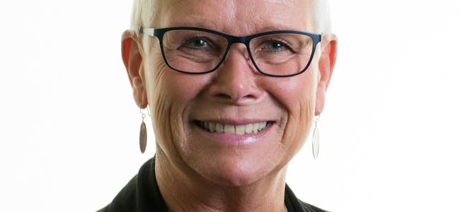 Anne Kverneland Bogsnes,
direktør for NAV Vestland og 
Håvard Lægreid,
leiar for NAV region Sunnhordland med bodskap for å få fleire involvert i arbeidslivet.
