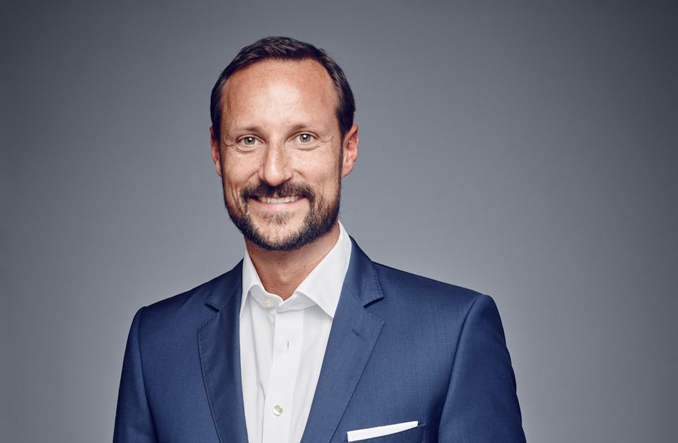 Kronprins Haakon besøker Autostore i Nedre Vats. Foto: Jørgen Gomnæs / Det kongelige hoff.