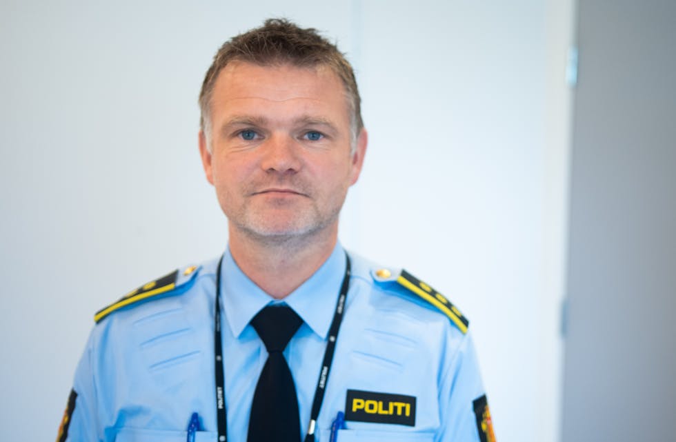 Fredrik Alvestad er politistasjonssjef ved Etne og Vindafjord politistasjon.
ARKIVFOTO: TORSTEIN TYSVÆR NYMOEN
