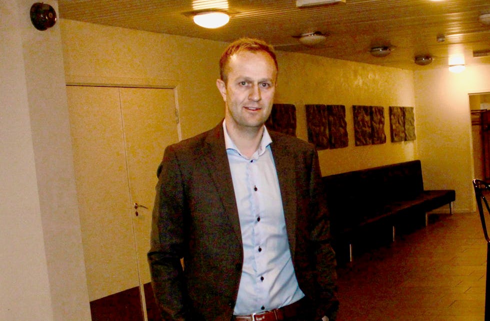 Banksjef Magne Christiansen i SpareBank 1 SR-Bank avdeling Ølen.
Arkivfoto: Arne Frøkedal