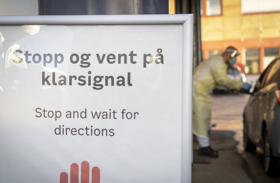 11.597 nye koronasmitta registrert i Noreg siste døgn. Foto: Ole Berg-Rusten / NTB