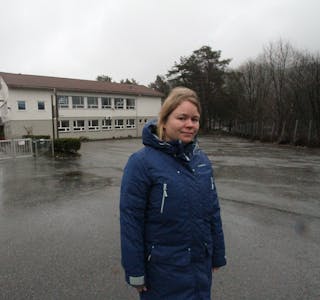 Hanne Eikemo Imsland vil behalde skule- og barnehagetilbodet på Imsland. 
Foto: Grethe Hopland Ravn