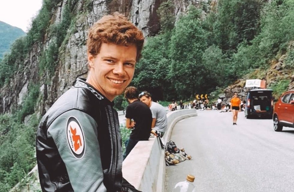 Ekstremsportutøvar Erlend Endresen lovar fart og spenning under Norgescup Downhill i Rullestadjuvet.
Foto: Privat