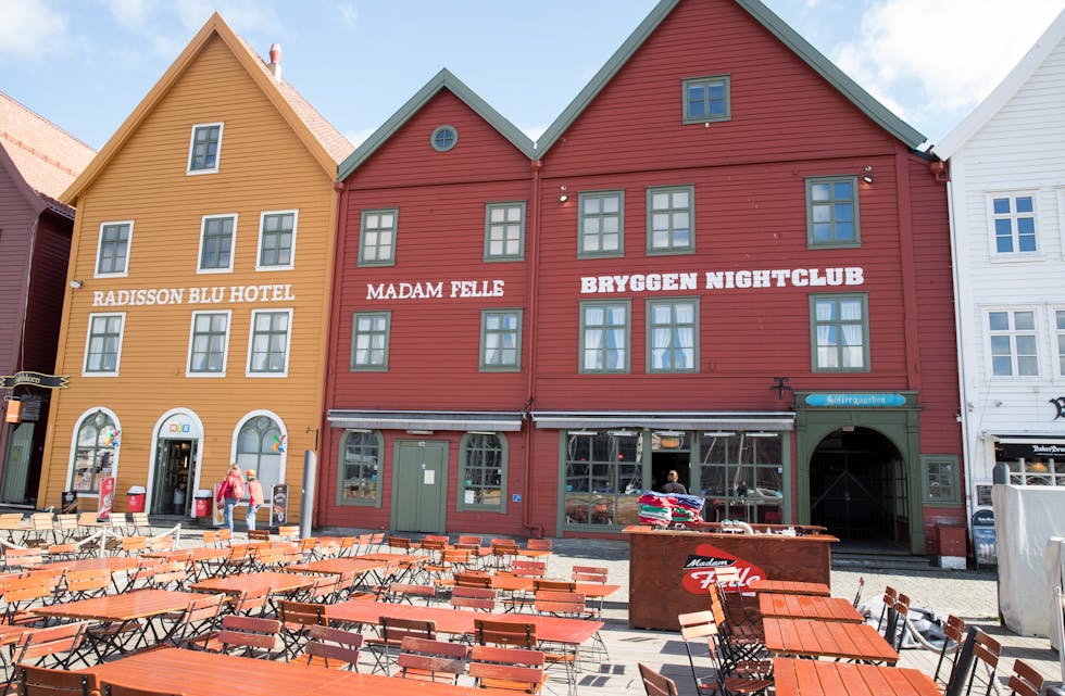 Vêrstasjonen med høgast gjennomsnittstemperatur i vårmånadane ligg i Bergen. Foto: Terje Pedersen / NTB / NPK