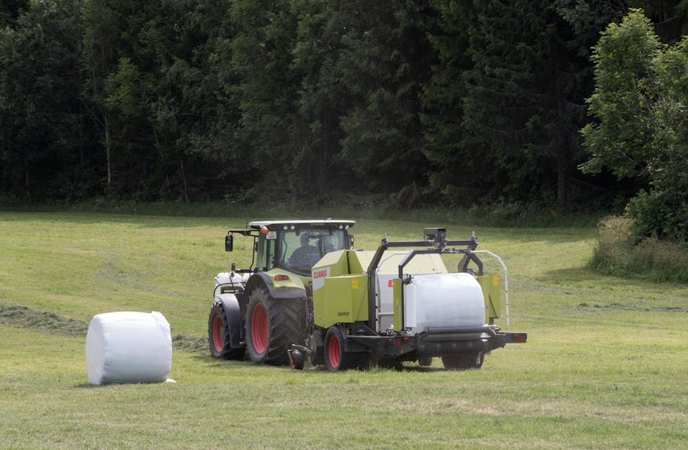 Eitt av tiltaka Arbeidstilsynet har fokusert mykje på dei siste par åra i landbruket er bruk av setebelte i traktor. Illustrasjonsfoto: Terje Bendiksby / NTB scanpix