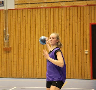 Eline Hundhammer Siglen er glad for å få spelt handball igjen. 