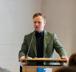 Kenneth Karlsen (Frp)  blir opposisjonspolitikar i neste periode
FOTO: GRETHE HOPLAND RAVN