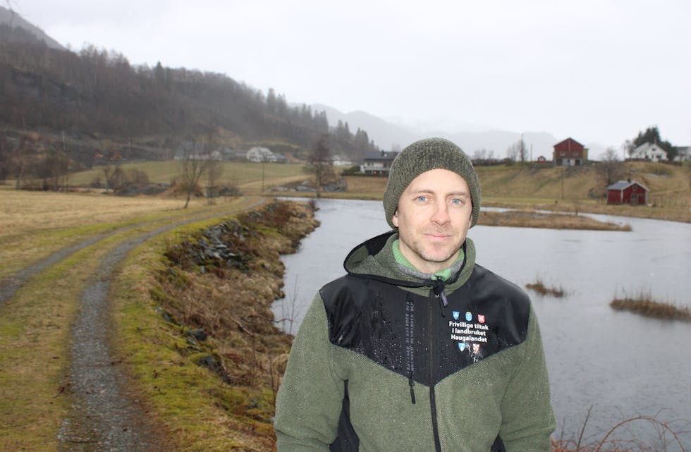 Det er stor fokus på avrenning til elvar og bekkar i prosjektet Frivillige tiltak i landbruket på Haugalandet.