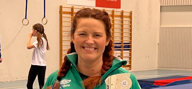 Renate Selland Ramsvik fekk Ingeborgs minnepokal på eit turnstemne i Haugesund. 