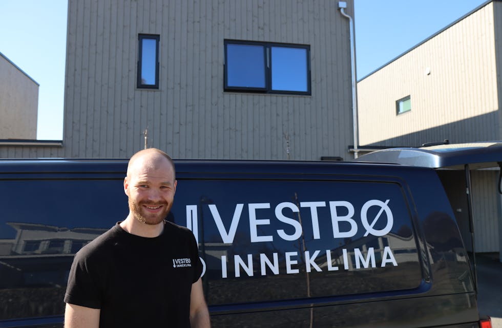 Oliver Vestbø satsar med eige firma. Foto: Svein-Erik Larsen