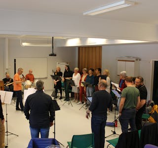 Øvingshelg for Kor è Vindafjord før to konsertar i Skjold og Sandeid.