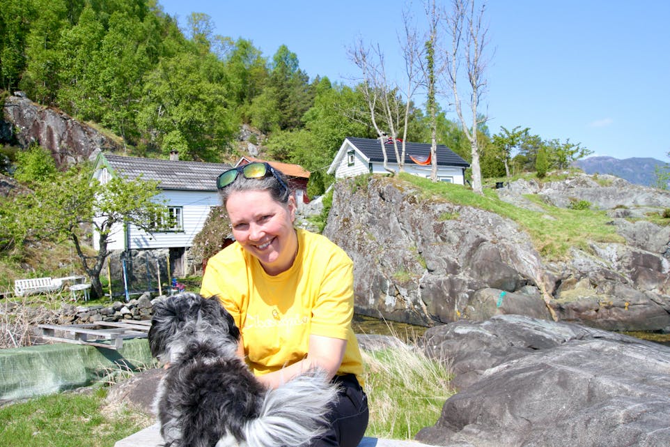 Hilde Rafdal gler seg til å ta i mot sommargjester på Vannes naturcamp