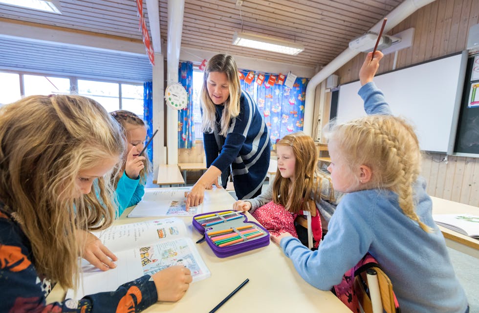 Totalt sett har talet som får tilbod om å byrje på ei lærarutdanning, gått ned over 30 prosent på tre år. Foto: Gorm Kallestad / NTB / NPK