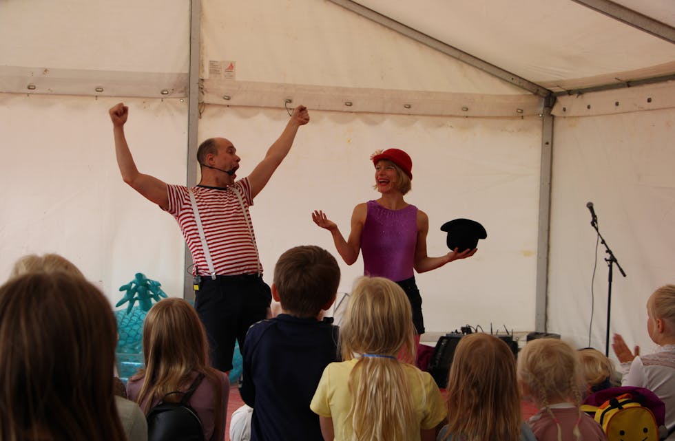 Plutselig Sirkus hadde show som fall i god smak hos publikum. Foto: Ragnhild Kristine Løkken