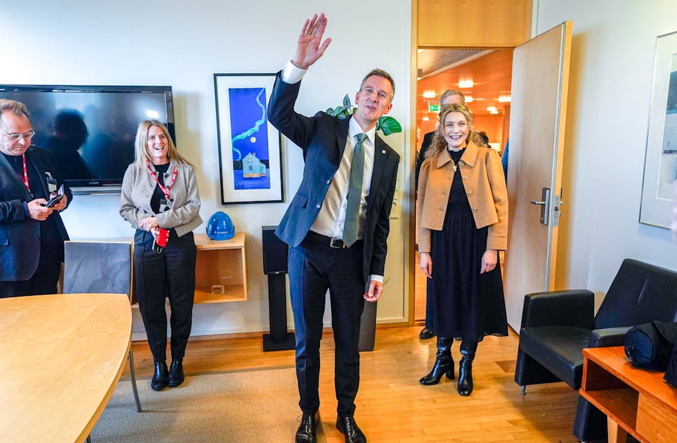 Erling Sande (Sp) er ny kommunal- og distriktsminister og blir peika på som nestleiarkandidat i partiet. Foto: Lise Åserud / NTB / NPK