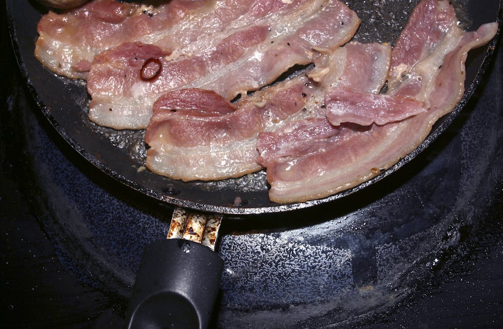 For mykje bacon? Bøndene vil halde prisane oppe og blir derfor oppmoda til å redusere produksjonen. Foto: NTB / NPK