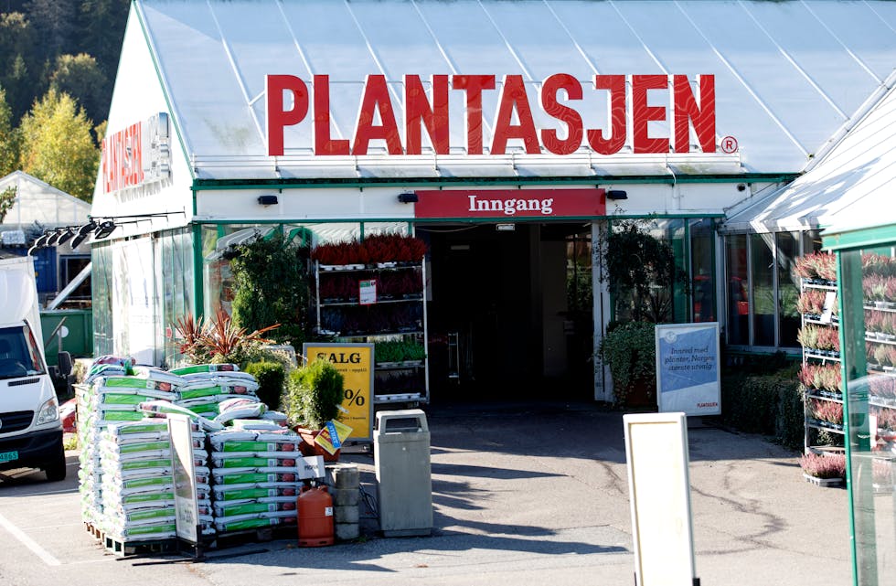 Den norske plante- og hagekjeda Plantasjen skal kutte kostnader til rundt 176,5 millionar norske kroner i år. Foto: Gorm Kallestad / NTB/ NPK