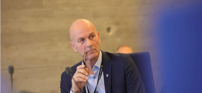 Kommunedirektør Sigurd Eikje og Tysvær kommune kan glede seg over god økonomi også i 2023.
FOTO: ALF-EINAR KVALAVÅG, TYSVÆR BYGDEBLAD