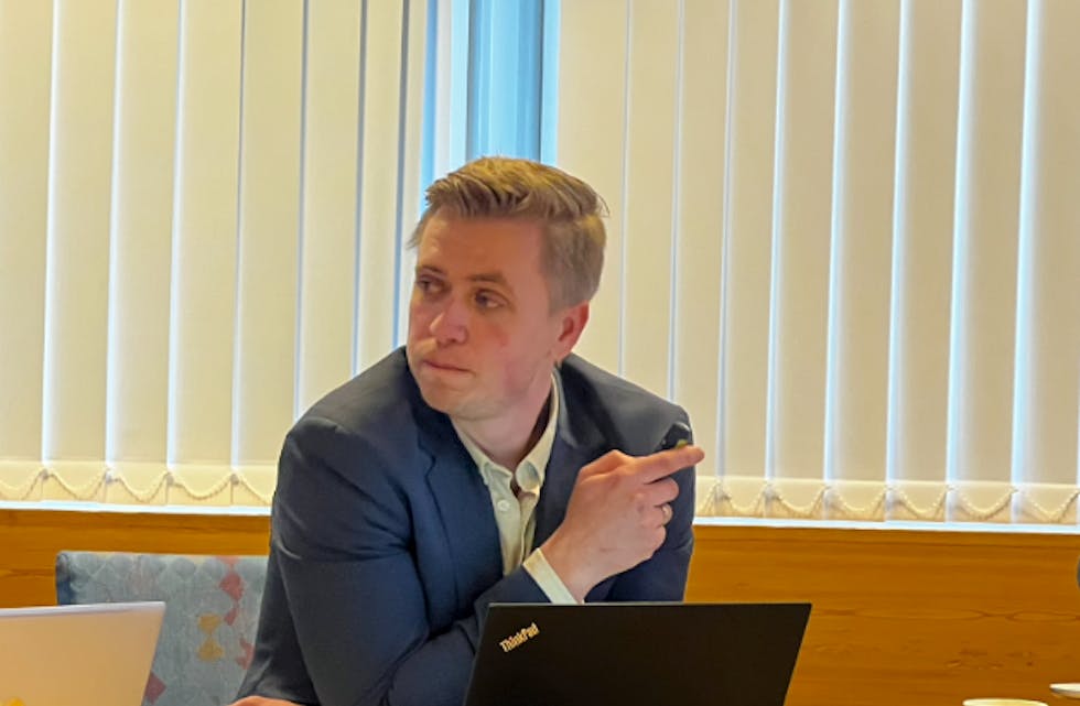 Åsmund Andersen Sekse la fram rapporten om folkehelsa i Etne kommune i sist formannskapsmøte. 
Arkivfoto: Grethe Hopland Ravn