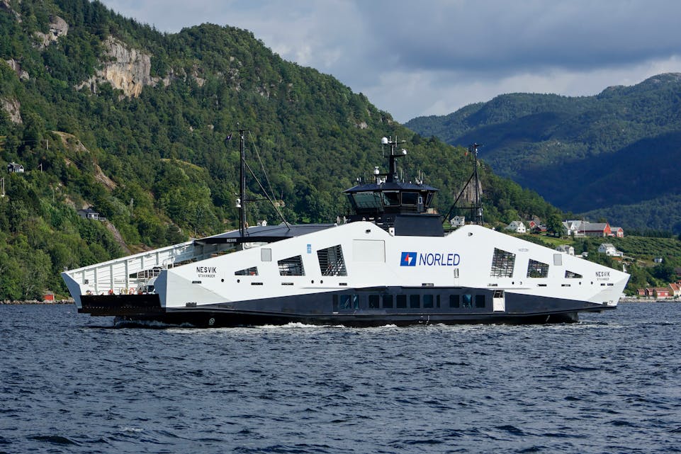 NVE meiner Norled, som er eit av dei største ferje- og hurtigbåtreiarlaga i Noreg, har brote lova. Foto: Paul Kleiven / NTB/ NPK