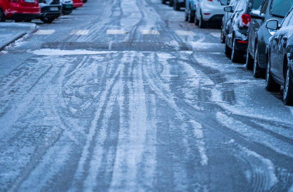 I helga er det venta snø og sludd i store delar av Aust-Noreg. Foto: Håkon Mosvold Larsen / NTB / NPK