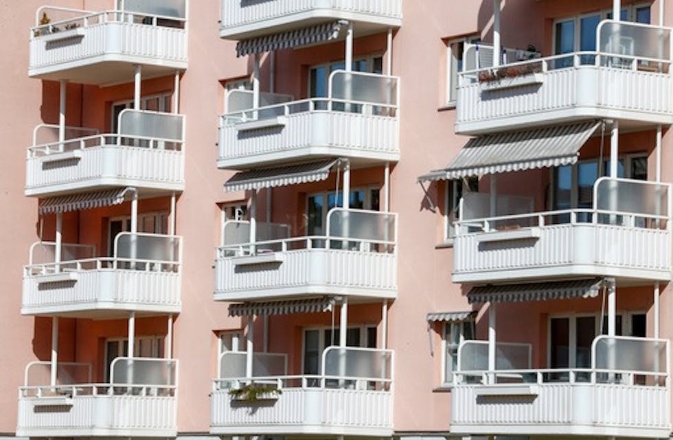 Burettslagsbustader i Oslo. Foto: Terje Pedersen / NTB / NPK